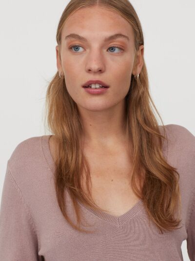 Navy Linen Blend Shift Dress